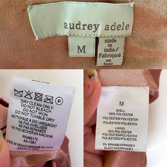 BHLDN Dress Audrey Adele Sequin Mini Shift Beaded Bridal Pink M NWT - Picture 9 of 12